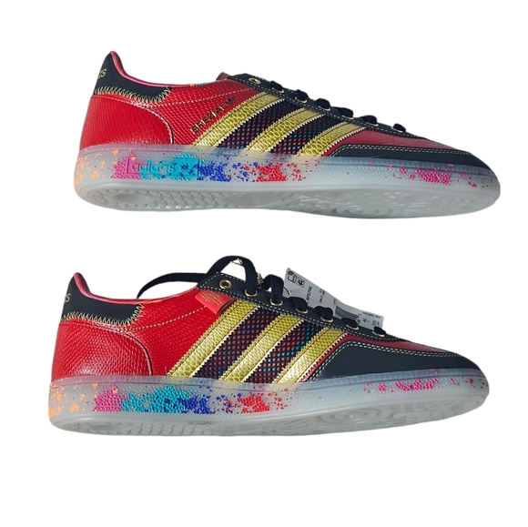 Adidas, Handball Spezial, Mens 10 US, Womens 11, Red Multicolor - Picture 3 of 7